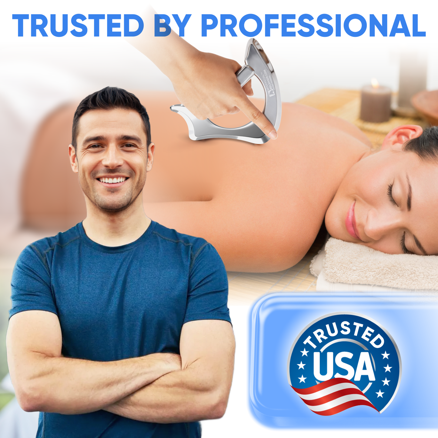 (Ergo Tool) Professional Muscle Scraper - Patented IASTM Massage Tool ...