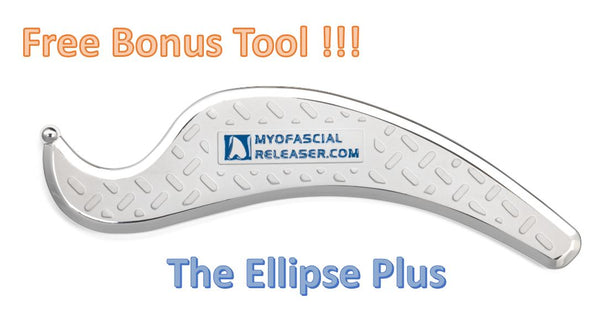 The Myofascial Releaser Combo Set, plus free bonus tool, the Ellipse Plus